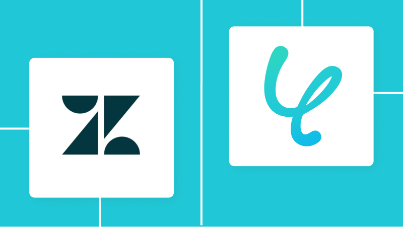 ZendeskとYoomの連携イメージ