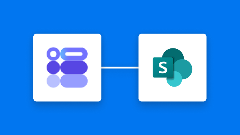 Googleフォーム・Google Drive・Microsoft SharePointの連携イメージ