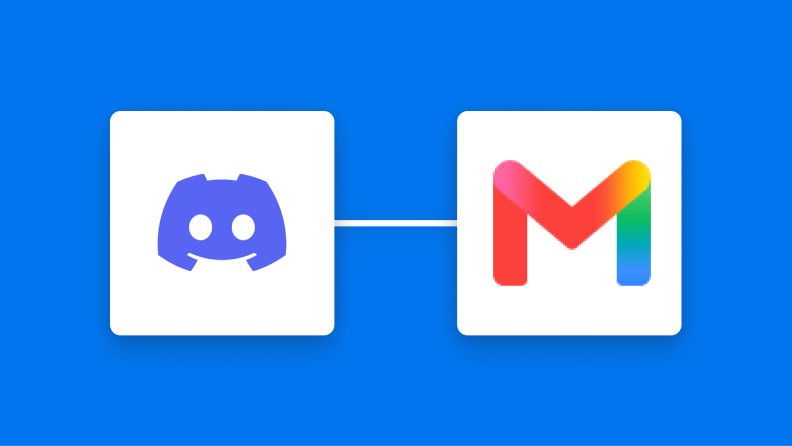 DiscordとGmailの連携イメージ