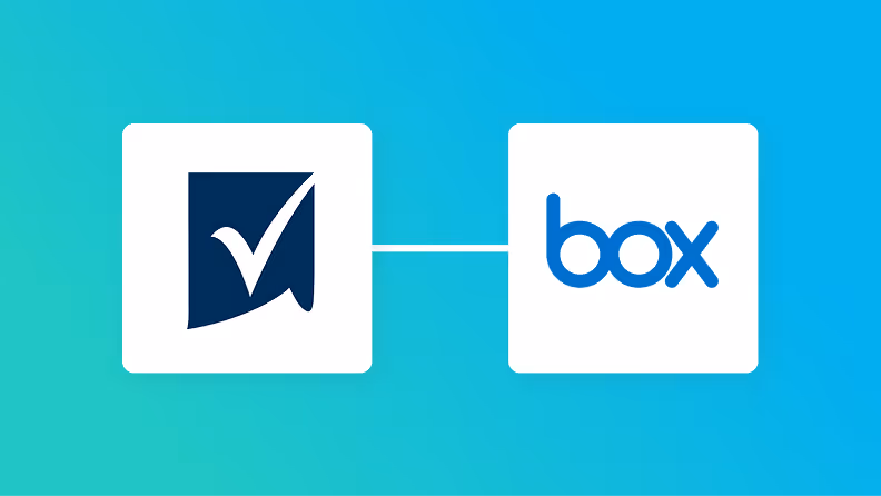 SmartsheetとBoxの連携イメージ