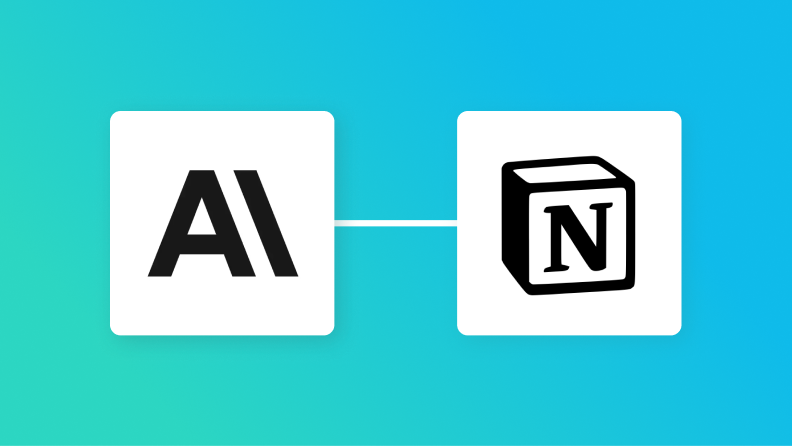 Anthropic（Claude）とNotionの連携イメージ