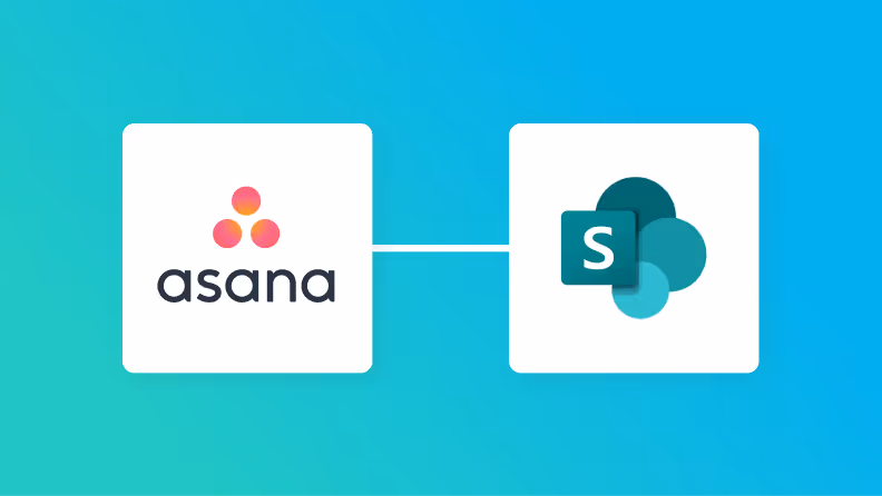 【簡単設定】AsanaのデータをMicrosoft SharePointに自動的に連携する方法