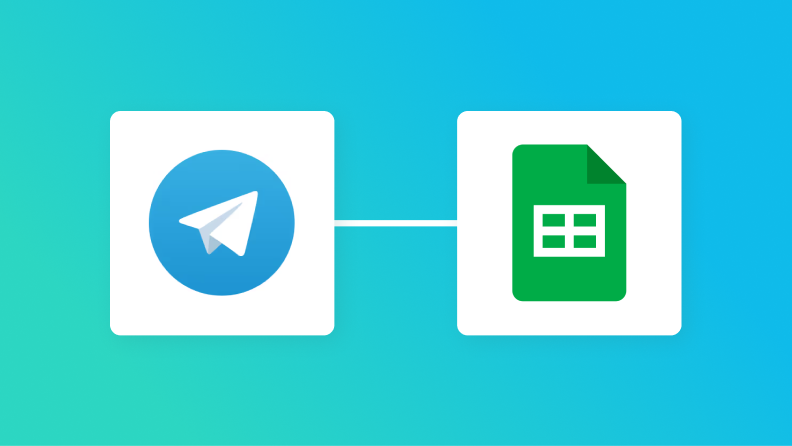 TelegramとGoogle スプレッドシートの連携イメージ
