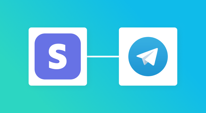 StripeとTelegramの連携イメージ