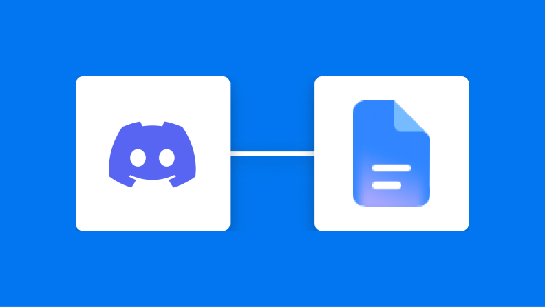 DiscordとGoogleドキュメントの連携イメージ