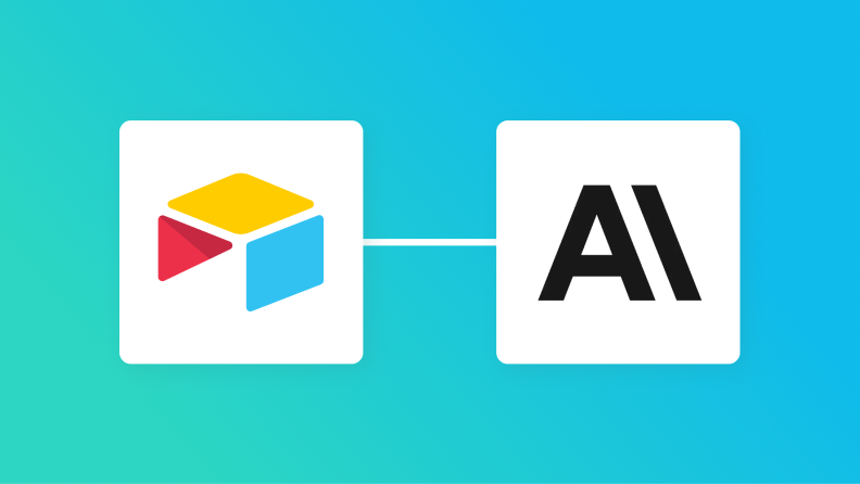 AirtableとAnthropic（Claude）の連携イメージ