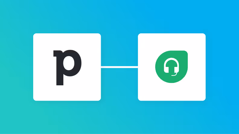 PipedriveとFreshdeskの連携イメージ