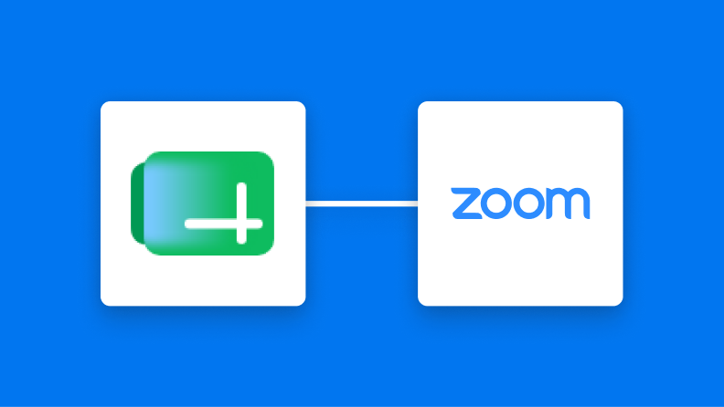 Google スプレッドシートとZoomの連携イメージ