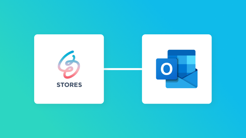STORES予約とOutlookの連携イメージ