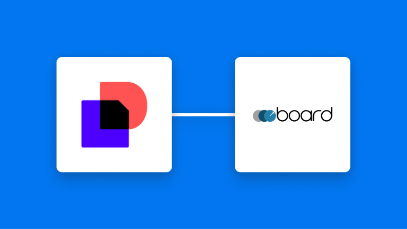 DocuSignとboardの連携イメージ