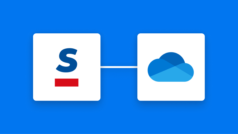 SansanとOneDriveの連携イメージ