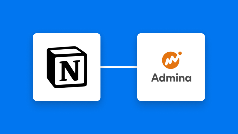Notionとマネーフォワード Adminaの連携イメージ