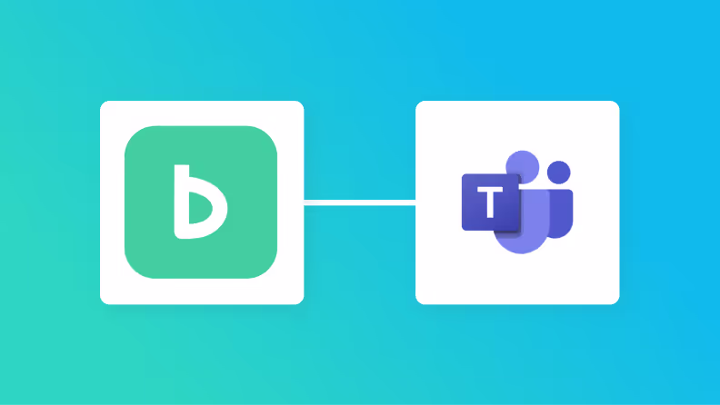BacklogとMicrosoft Teamsの連携イメージ