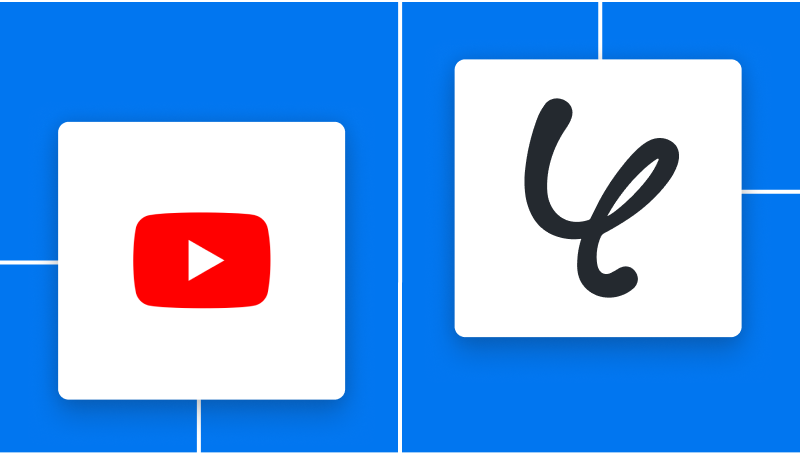 YouTubeとYoomの連携イメージ