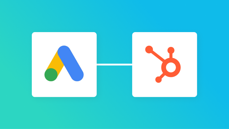Google AdsとHubSpotの連携イメージ