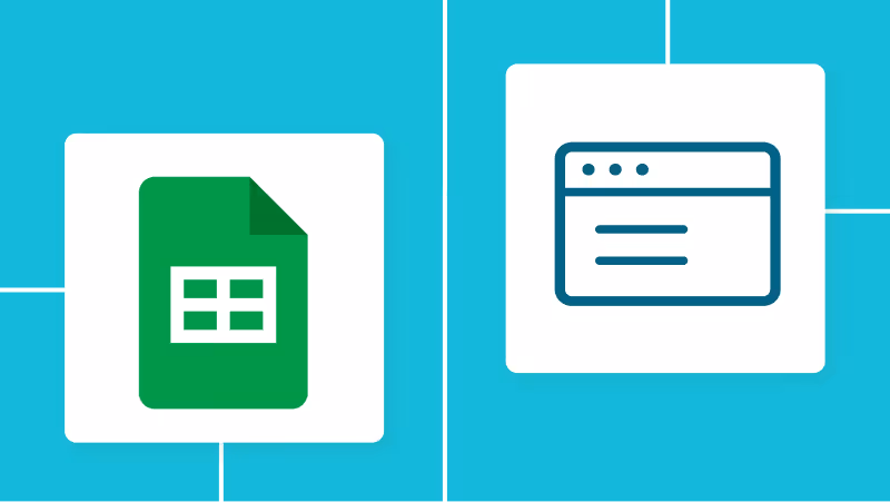 Google スプレッドシートとRPAの連携イメージ