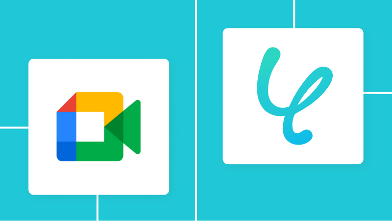 Google MeetとGoogle Chatの連携イメージ