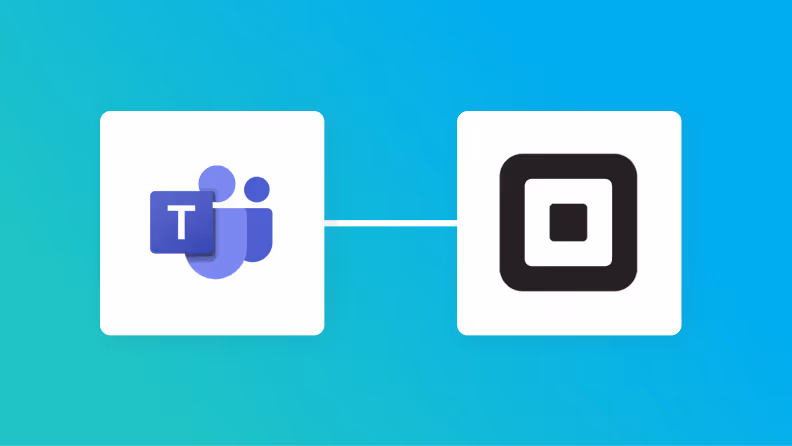 【簡単設定】Microsoft TeamsのデータをSquareに自動的に連携する方法