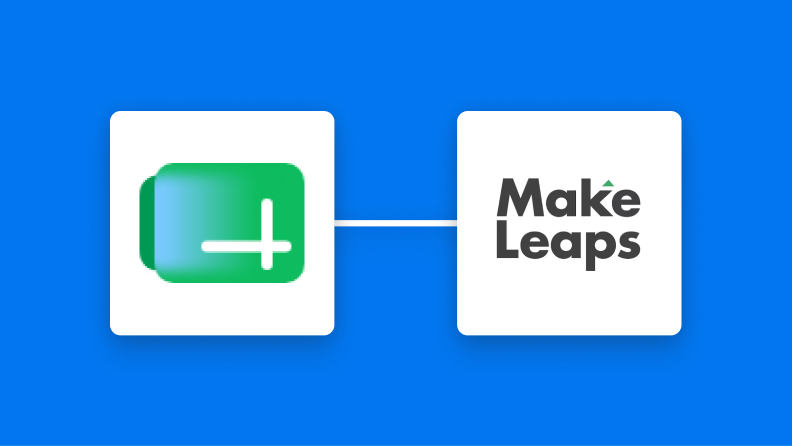 Google スプレッドシートとMakeLeapsの連携イメージ