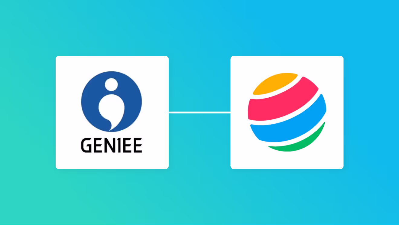 GENIEE SFA/CRMとTalknoteの連携イメージ