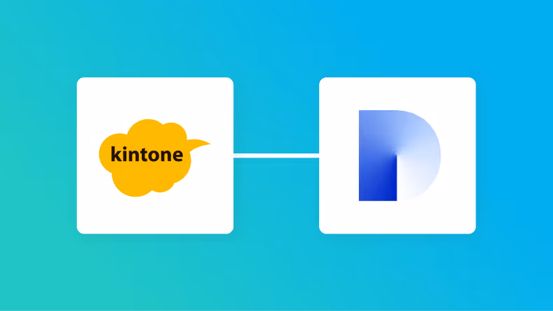 kintoneとDifyの連携イメージ