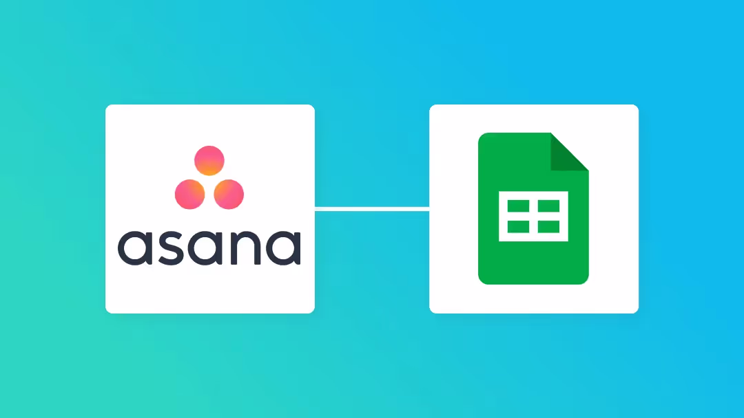AsanaとGoogle スプレッドシートの連携イメージ