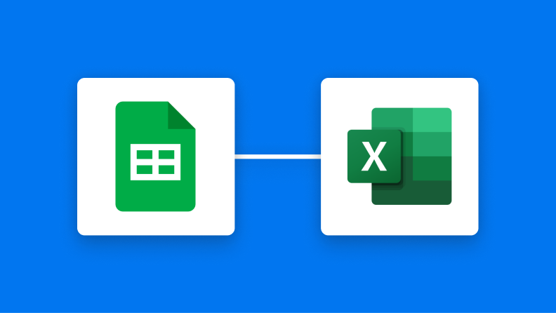Google スプレッドシートとMicrosoft Excelの連携イメージ