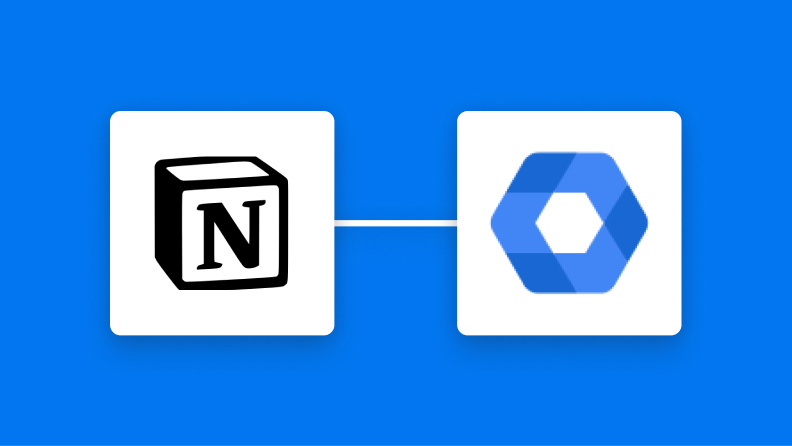 NotionとGoogle Workspaceの連携イメージ
