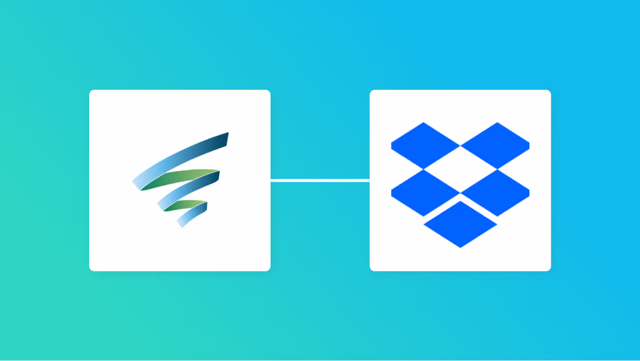 SPIRALとDropboxの連携イメージ