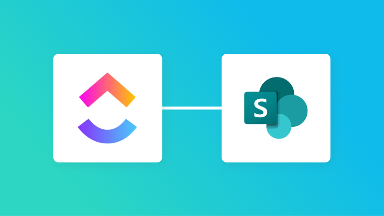 【ノーコードで実現】ClickUpのデータをMicrosoft SharePointに自動的に連携する方法