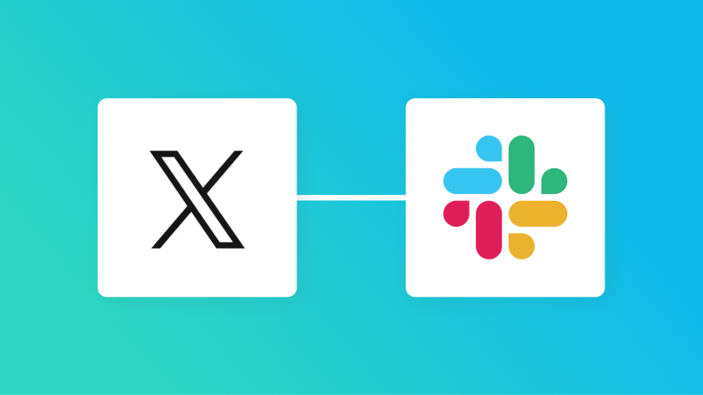 X（Twitter）とSlackの連携イメージ