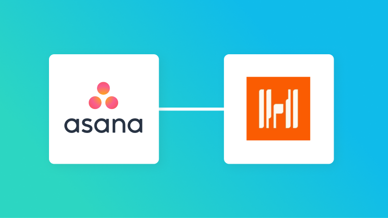 AsanaとHarvestの連携イメージ