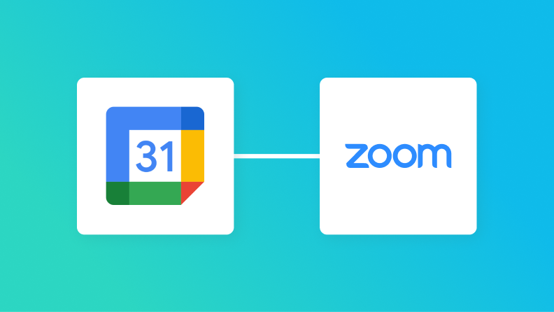 GoogleカレンダーとZoomの連携イメージ