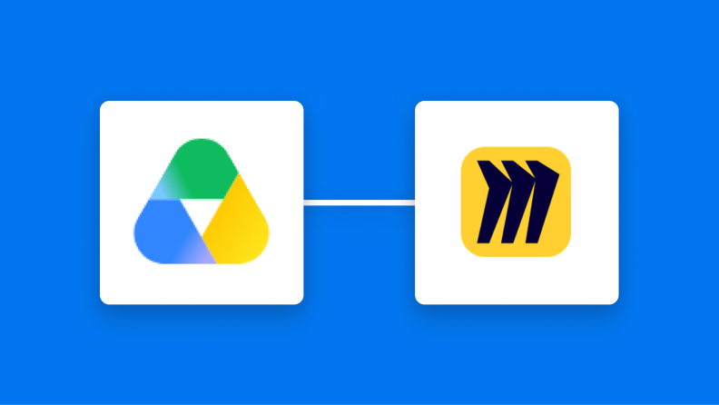 Google DriveとMiroの連携イメージ