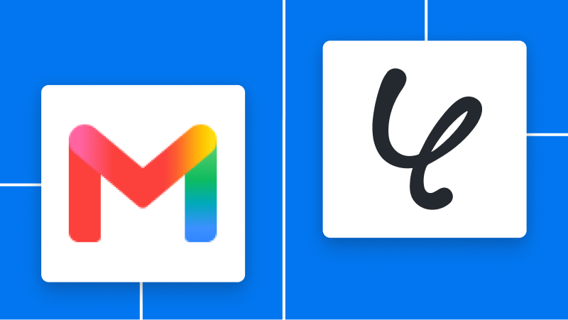 GmailとYoomの連携イメージ