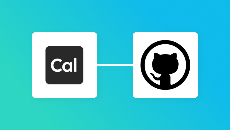 【簡単設定】Cal.comのデータをGitHubに自動的に連携する方法