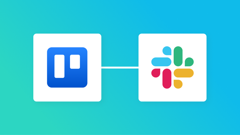 TrelloとSlackの連携イメージ