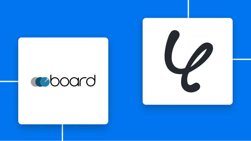 boardとYoomの連携イメージ