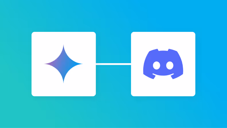 GeminiとDiscordの連携イメージ