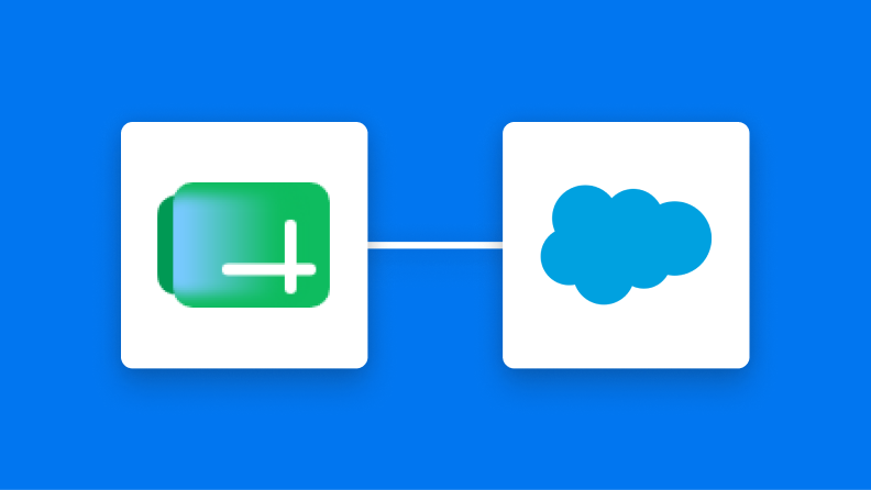 Google スプレッドシートとSalesforceの連携イメージ