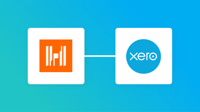 HarvestとXeroの連携イメージ