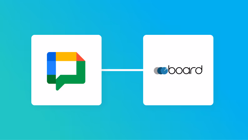 【簡単設定】Google Chatのデータをboardに自動的に連携する方法