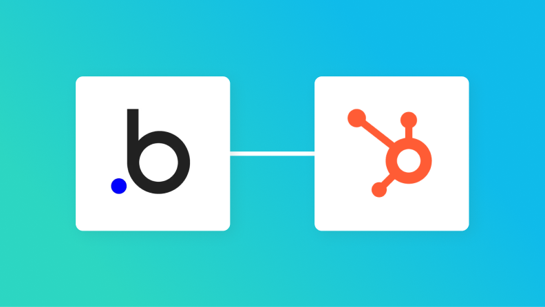 BubbleとHubSpotの連携イメージ