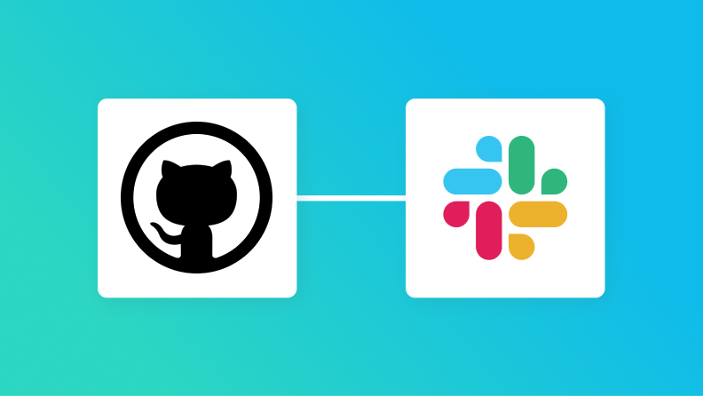 GitHubとSlackの連携イメージ