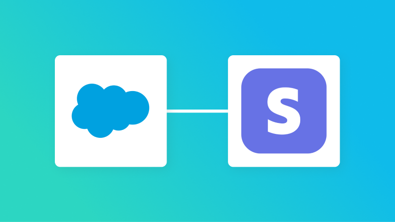 SalesforceとStripe、LINE公式アカウントの連携イメージ
