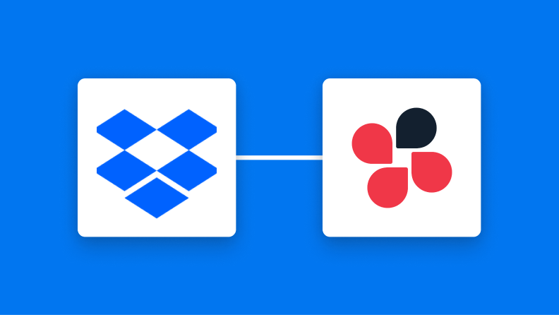 DropboxとChatworkの連携イメージ