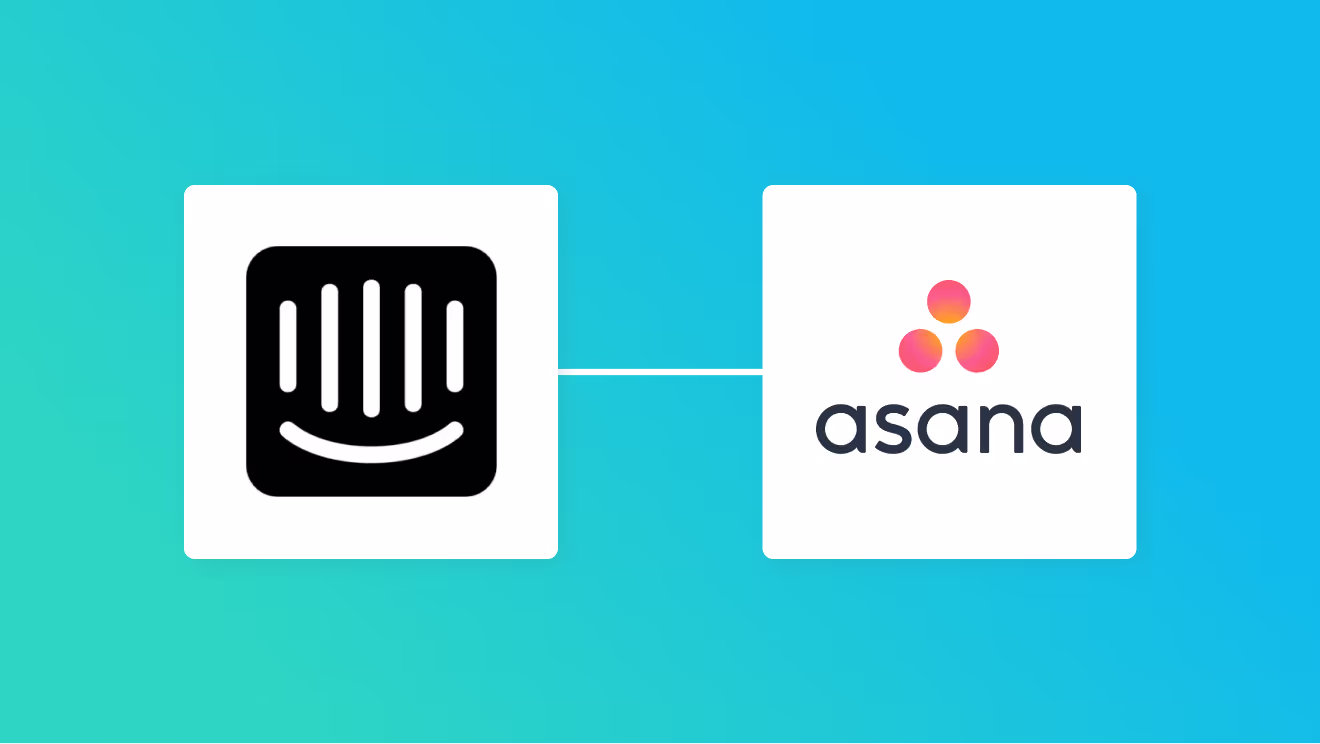 IntercomとAsanaの連携イメージ