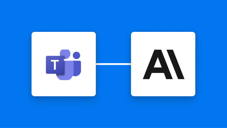 Microsoft TeamsとAnthropic(Claude)の連携イメージ