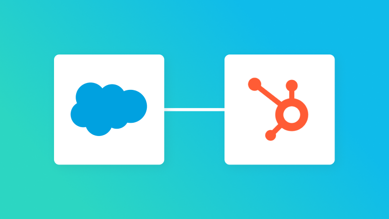 SalesforceとHubSpotの連携イメージ