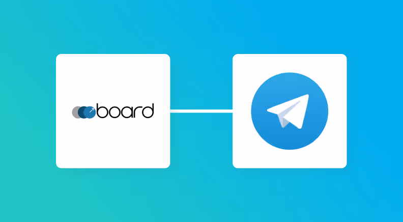 【簡単設定】boardのデータをTelegramに自動的に連携する方法